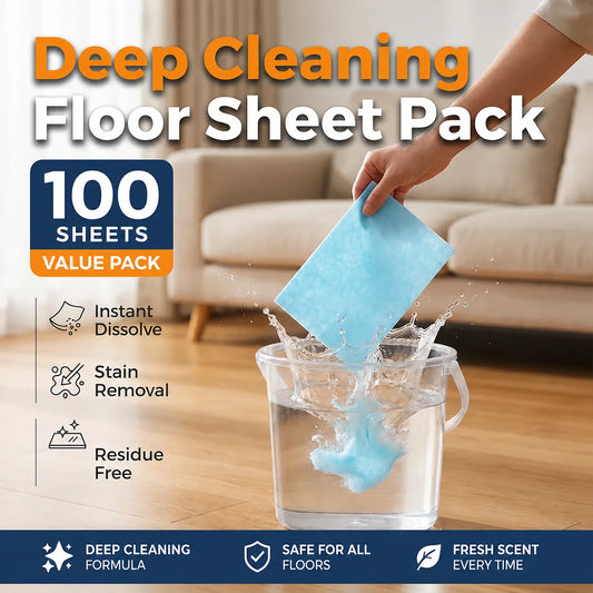 Floor Cleaning Sheets (Pack of 100)