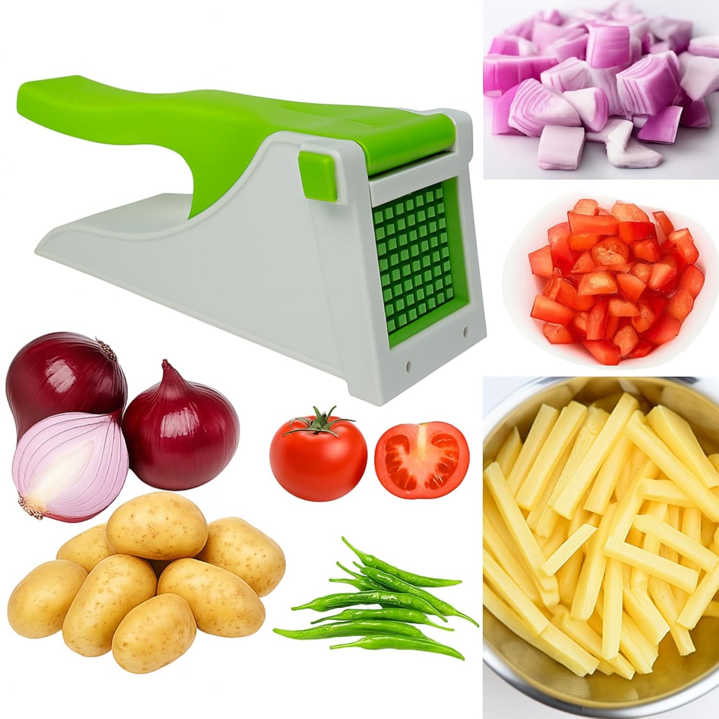 Heavy Duty Vegetable Slicer Dicer
