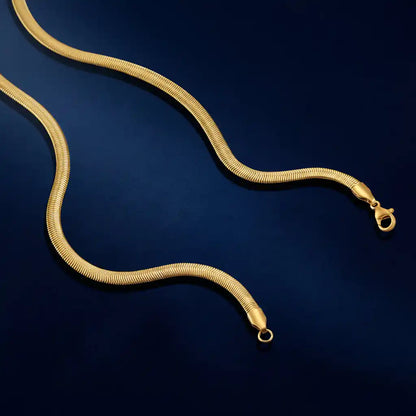 Men's Golden Snake Chain