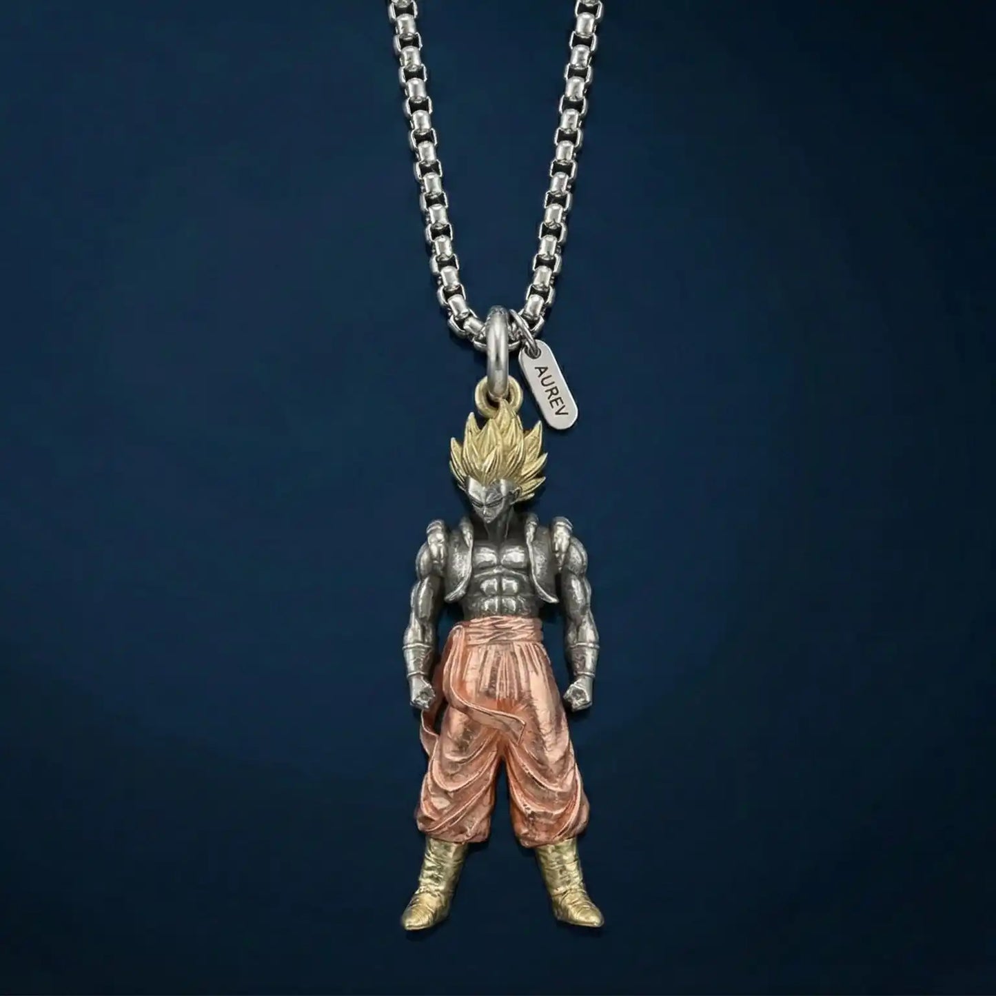 Dragonball Z Goku Inspired Pendant with Chain