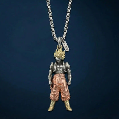 Dragonball Z Goku Inspired Pendant with Chain