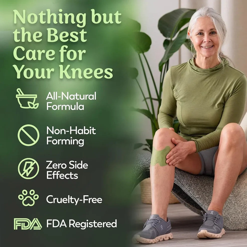 FlexiKnee™ – Herbal Knee Patch for Instant & Long-Lasting Relief