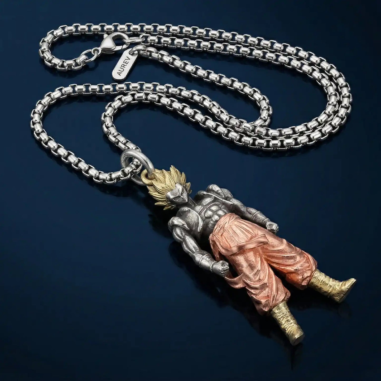 Dragonball Z Goku Inspired Pendant with Chain