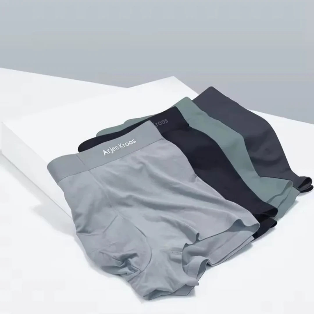 Men's Stretchable Ice Silk Underwear – Buy 1 Get 2 Free