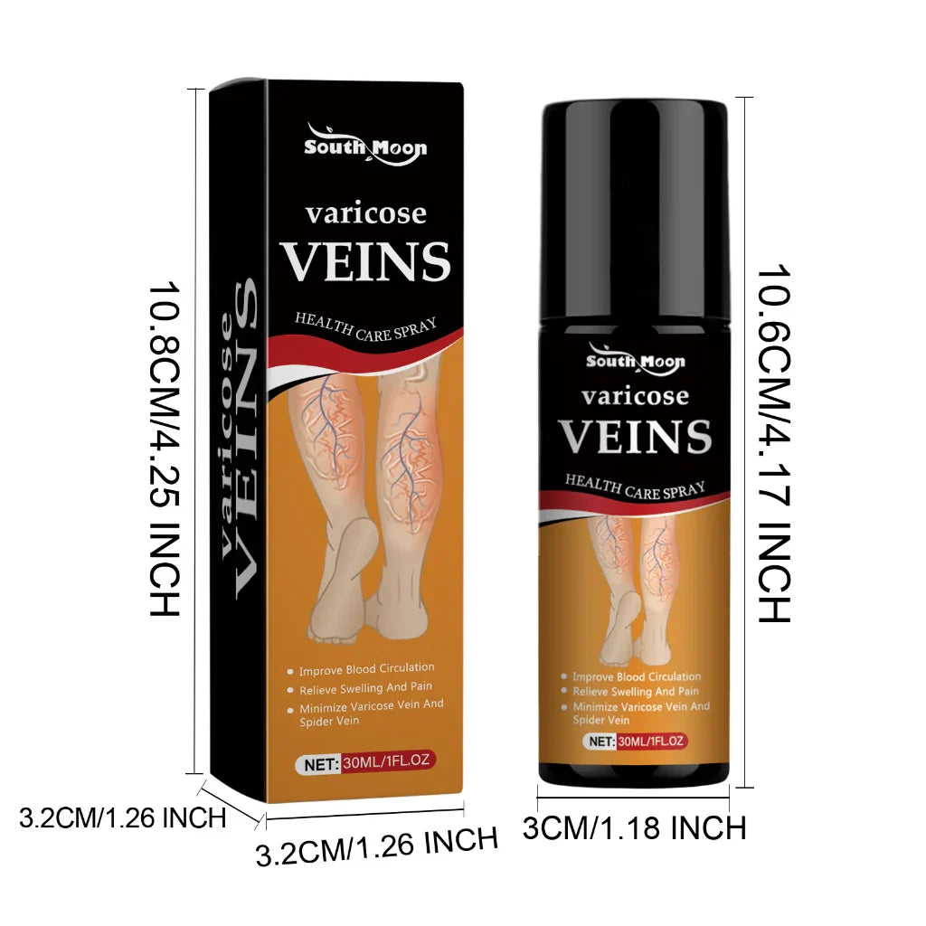Vein Healing Varicose Veins Treatment Spray 50ml (Pack Of 2)
