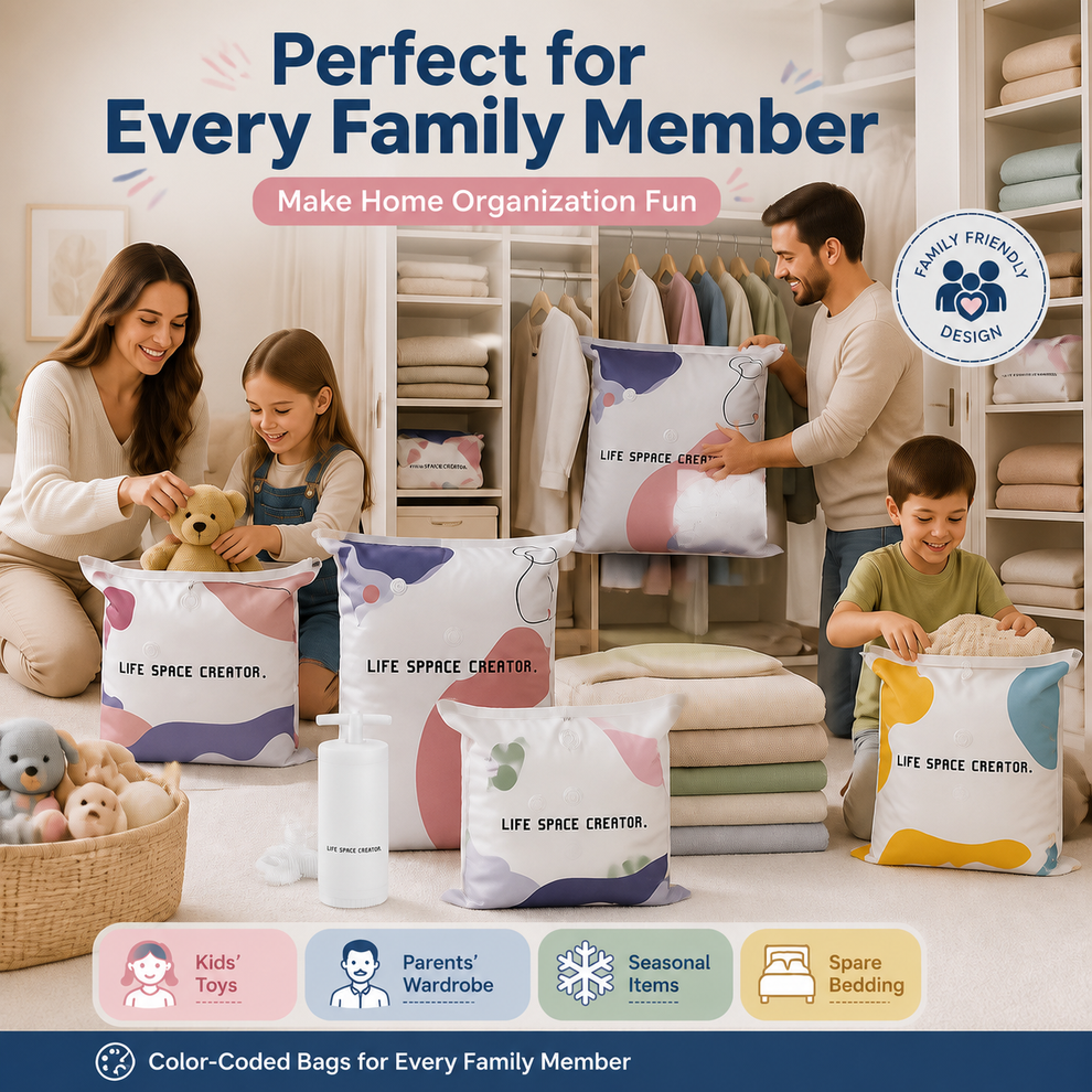 Vacuum Storage Bags – Press & Seal (PACK OF 5)