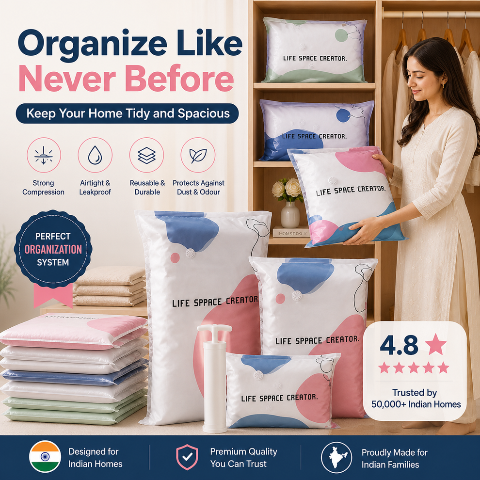 Vacuum Storage Bags – Press & Seal (PACK OF 5)