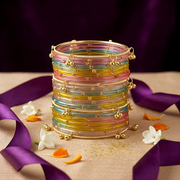 Kashmiri Rainbow Bangles
